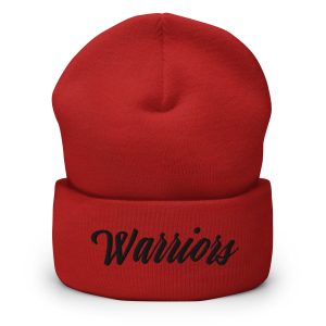 Warriors Cuffed Beanie