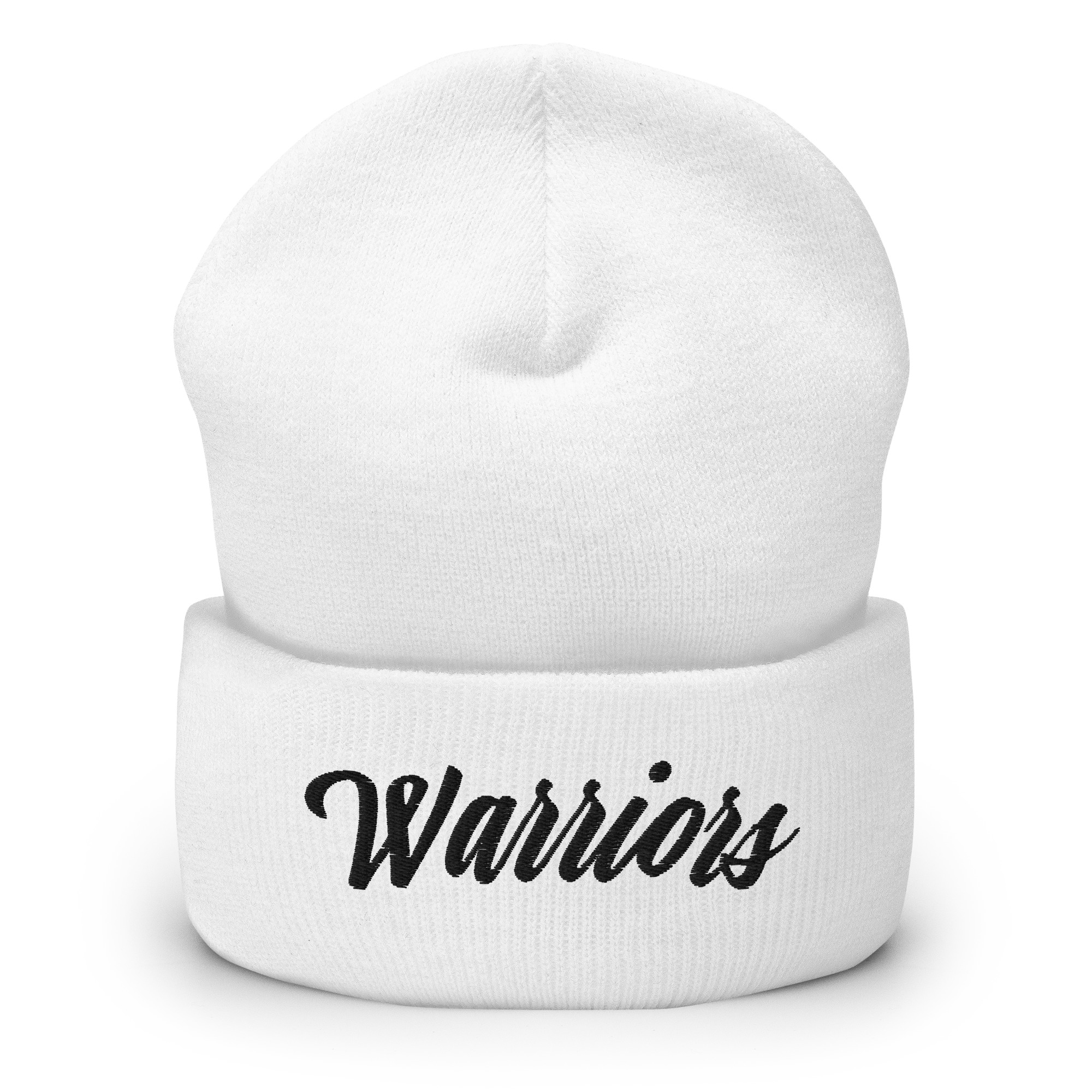 Warriors Cuffed Beanie - Image 2